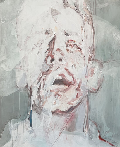 Going Blank di Claudia Barbu, Pittura in vendita su Singulart