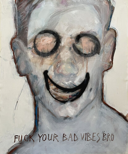 Joker van Claudia Barbu, Schilderij te koop op Singulart