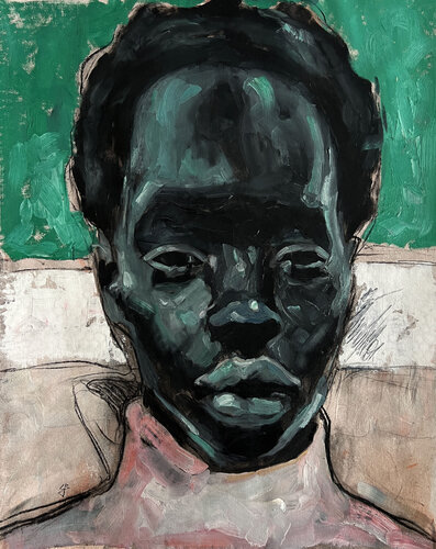 Dark Chocolate by Claudia Barbu, 油畫 for Sale on Singulart