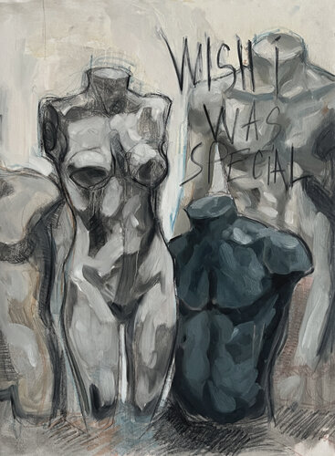 form by Claudia Barbu, Painting for Sale on Singulart