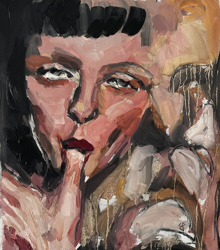 Enjoy Your Birthday Cake van Claudia Barbu, Schilderij te koop op Singulart