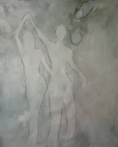 Dancing von Claudia Barbu, Malerei kaufen auf Singulart