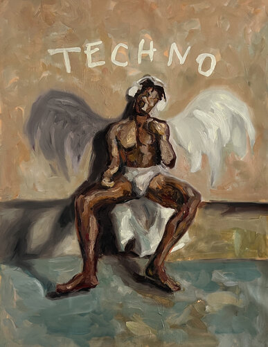 TECHNO di Claudia Barbu, Pittura in vendita su Singulart