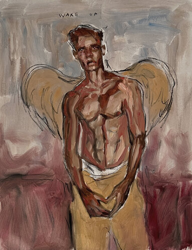 Sad and Gorgeous de Claudia Barbu, Pintura a la venta en Singulart