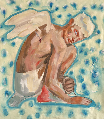CRUSH di Claudia Barbu, Pittura in vendita su Singulart