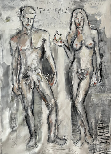 The Fall par Claudia Barbu, Peinture en vente sur Singulart