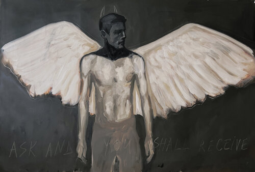 BATANGEL di Claudia Barbu, Pittura in vendita su Singulart