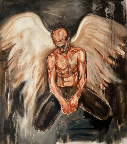 Light Up Angel Wings by Claudia Barbu, 회화 for Sale on Singulart