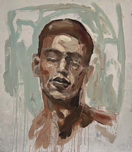 Tranquil Waves by Claudia Barbu, 油畫 for Sale on Singulart