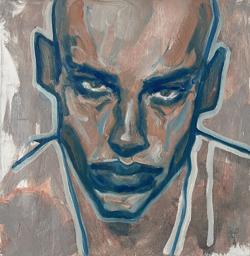 Adventurous Spirit van Claudia Barbu, Schilderij te koop op Singulart