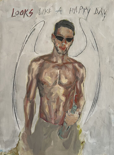 Always Lucky by Claudia Barbu, Painting for Sale on Singulart