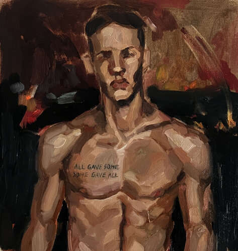 Epic Hero by Claudia Barbu, Painting for Sale on Singulart