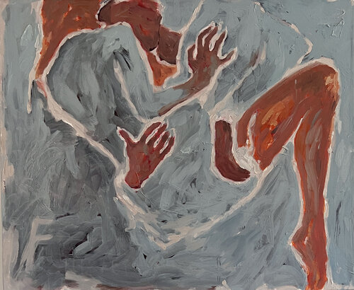 F di Claudia Barbu, Pittura in vendita su Singulart