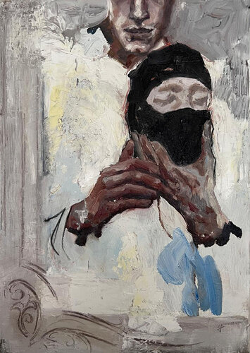 Mirror, Mirror.. by Claudia Barbu, 회화 for Sale on Singulart