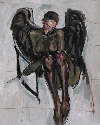 The Archer di Claudia Barbu, Pittura in vendita su Singulart