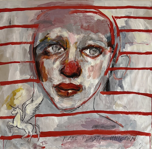 Joy in the artificial von Claudia Barbu, Malerei kaufen auf Singulart