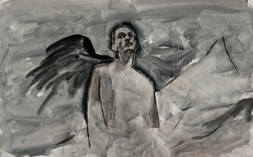 over everything von Claudia Barbu, Malerei kaufen auf Singulart