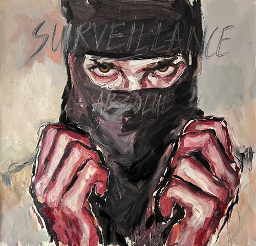 The Heist of the Century by Claudia Barbu, 회화 for Sale on Singulart