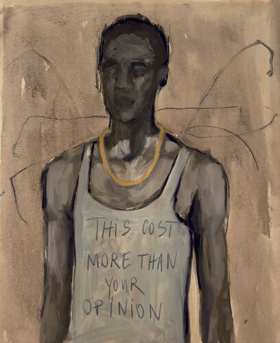 I don't need to be appreciated I need to be paid by Claudia Barbu, Painting for Sale on Singulart