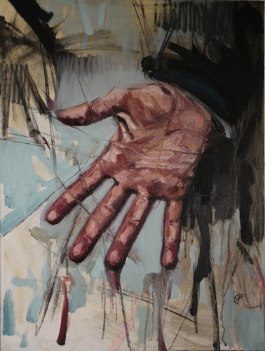 Touch Your Imagination van Claudia Barbu, Schilderij te koop op Singulart