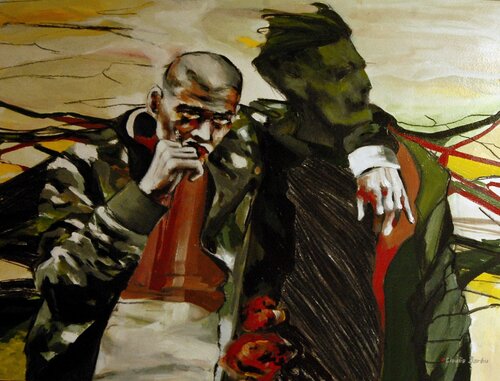 Green di Claudia Barbu, Opera su carta in vendita su Singulart
