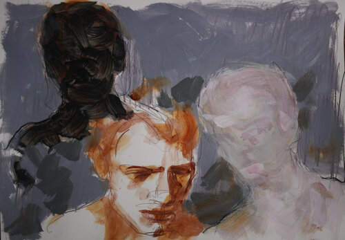 presence by Claudia Barbu, Work on Paper for Sale on Singulart