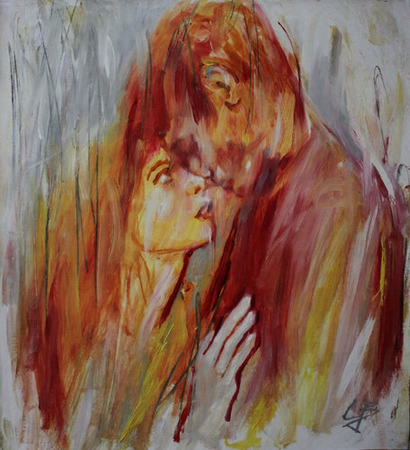 Under The Storm by Claudia Barbu, Painting for Sale on Singulart