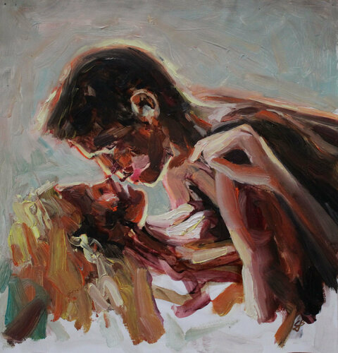 Lovers von Claudia Barbu, Malerei kaufen auf Singulart