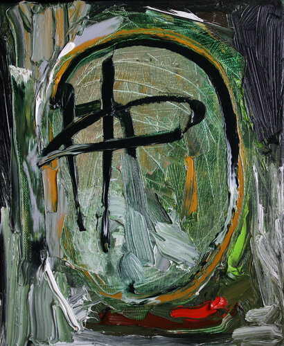 camp minimalist von Claudia Barbu, Malerei kaufen auf Singulart