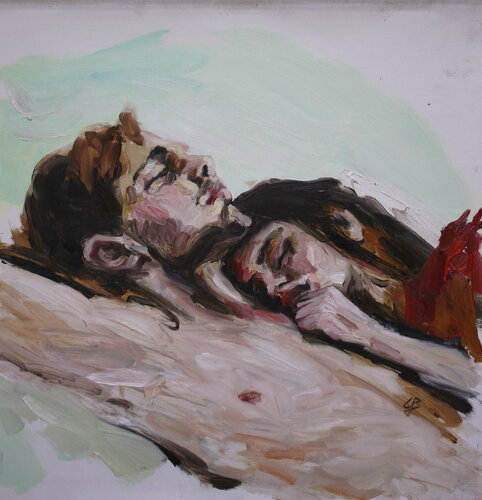 Romeo And Juliet di Claudia Barbu, Pittura in vendita su Singulart
