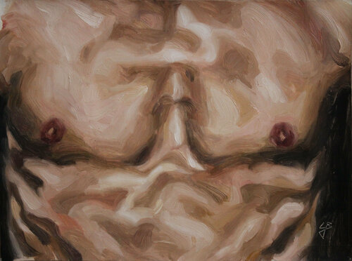 man chest Claudia Barbu