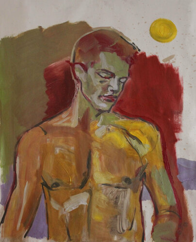 summer time van Claudia Barbu, Schilderij te koop op Singulart