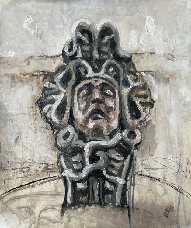 Snake Hair Figure Claudia Barbu