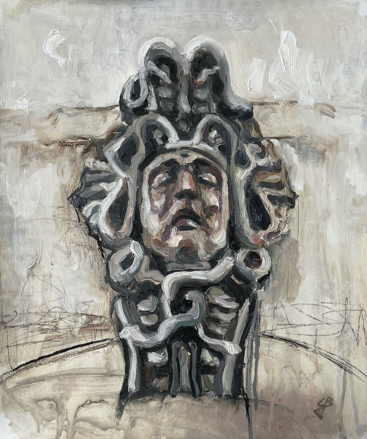 Snake Hair Figure Claudia Barbu
