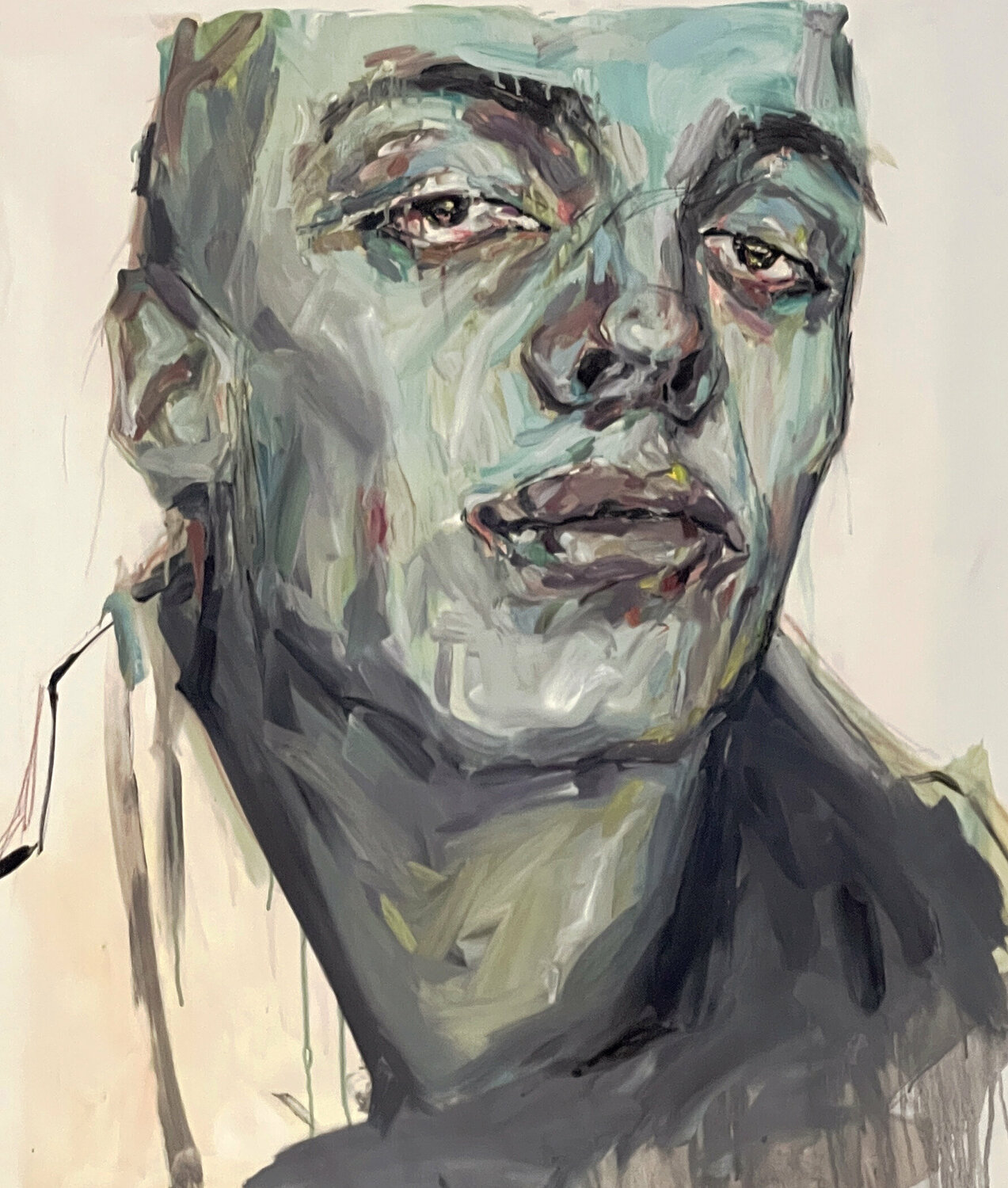 Thoughtful man Claudia Barbu