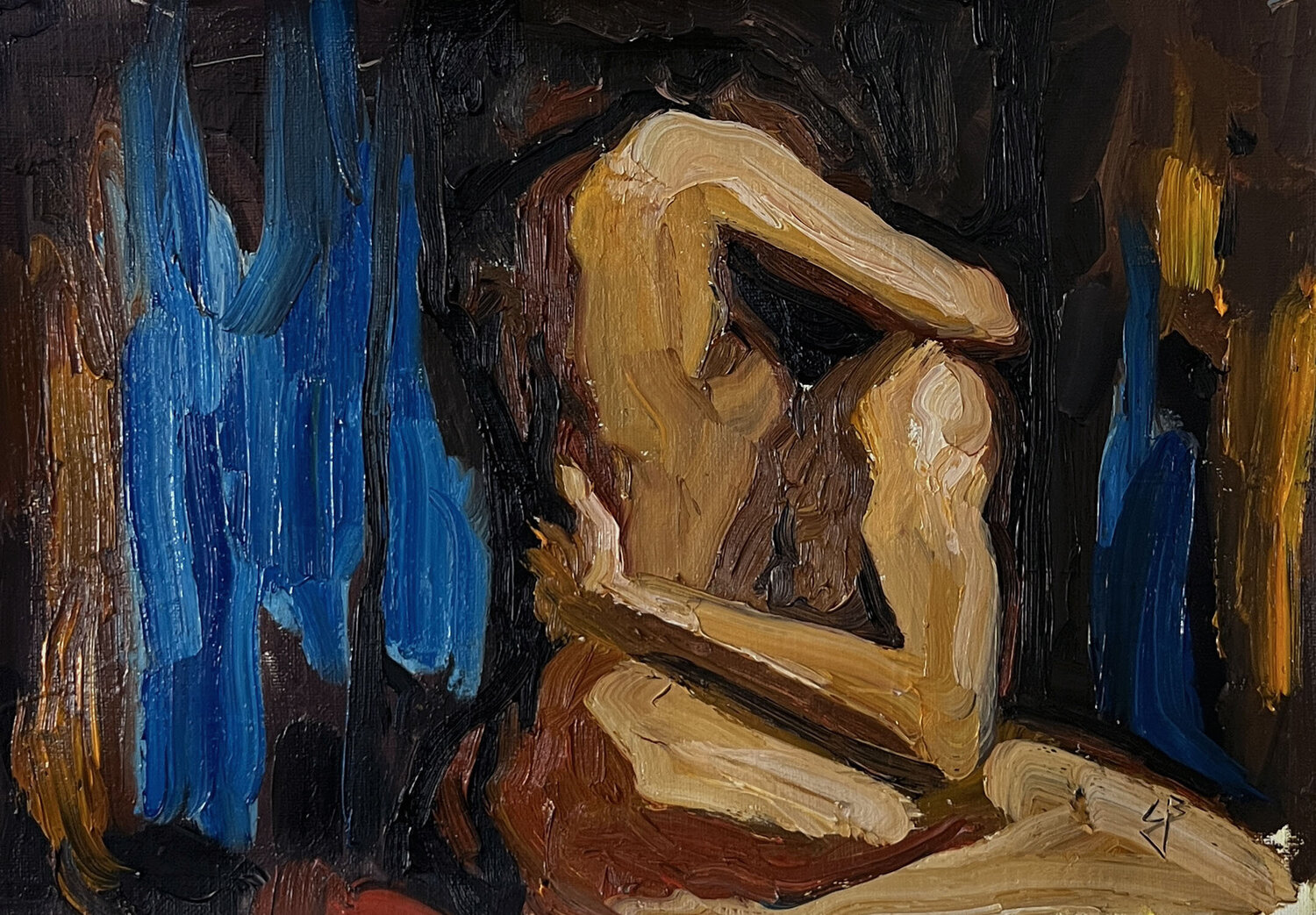 Abstract Wood Claudia Barbu