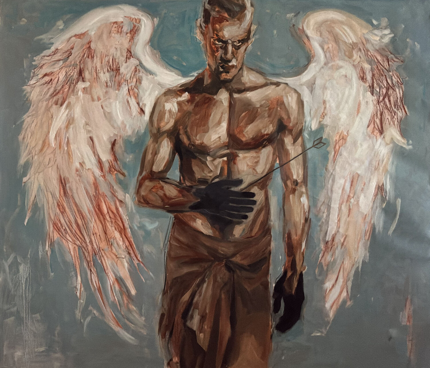 That was A First. Claudia Barbu Pintura original en venta