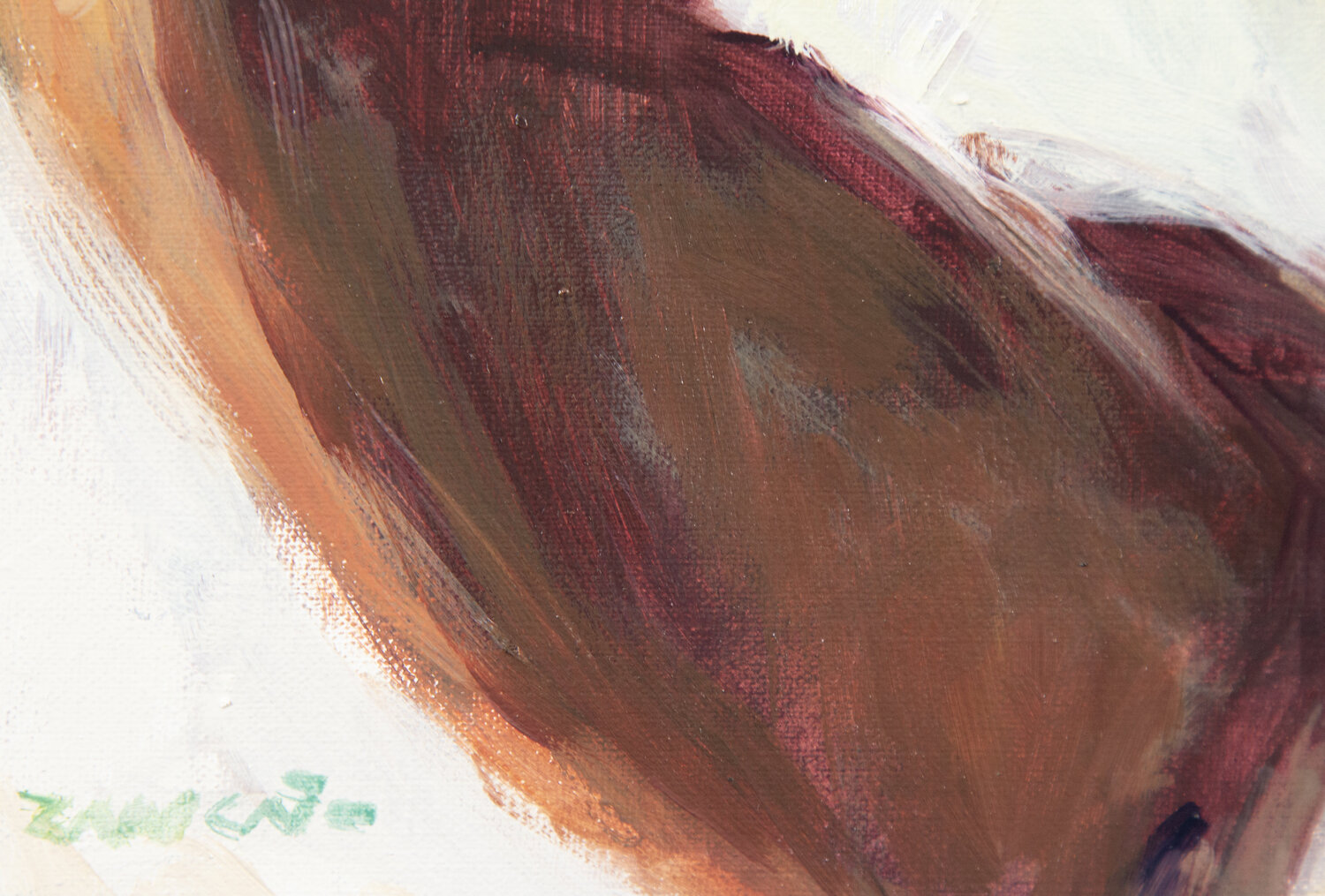 Glimmer von Carlos Rancano (2023): Malerei Öl auf Leinwand - SINGULART