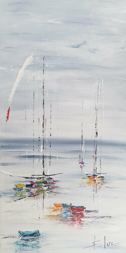 Opéra 8 di MICHEL SAINT-LUC, Pittura in vendita su Singulart