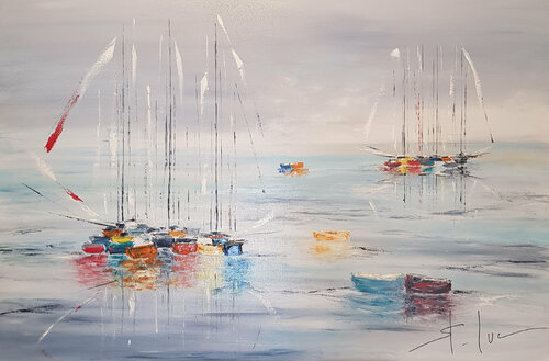Le Voyage Fantastique di MICHEL SAINT-LUC, Pittura in vendita su Singulart