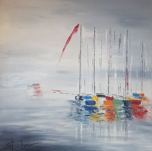 Opéra 17 di MICHEL SAINT-LUC, Pittura in vendita su Singulart
