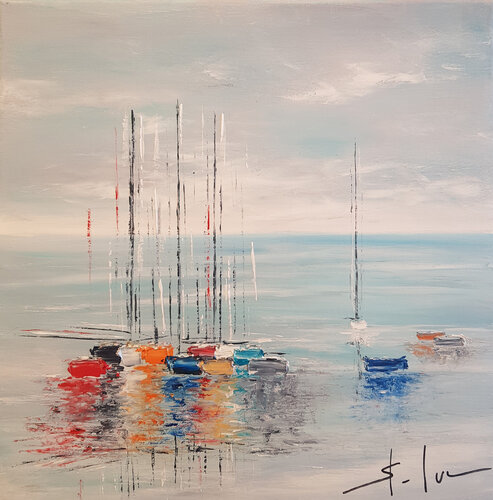 Instant Fragile 7 di MICHEL SAINT-LUC, Pittura in vendita su Singulart