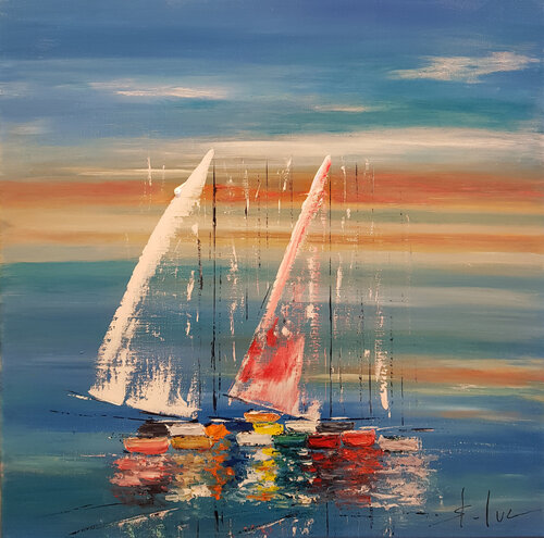 Liberté 4 di MICHEL SAINT-LUC, Pittura in vendita su Singulart