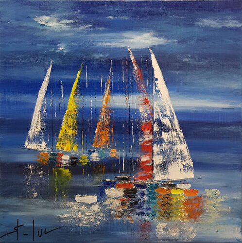 Arpèges di MICHEL SAINT-LUC, Pittura in vendita su Singulart