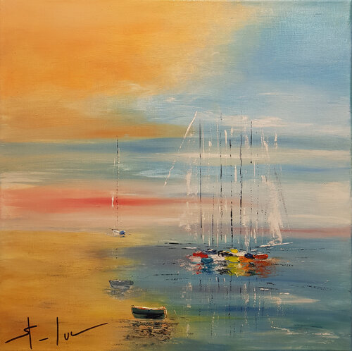 Allegretto di MICHEL SAINT-LUC, Pittura in vendita su Singulart