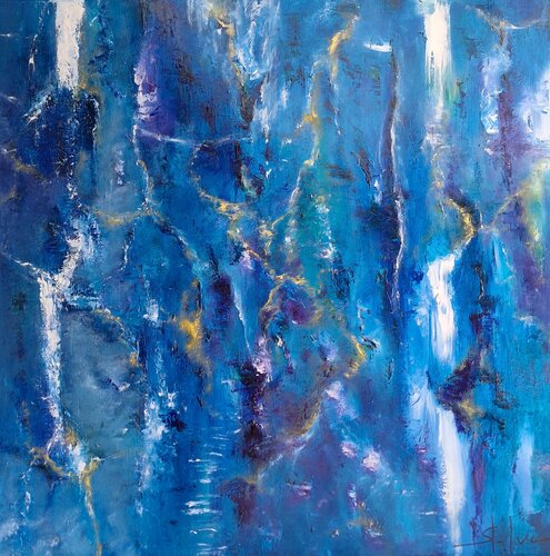Abysse 5 van MICHEL SAINT-LUC, Schilderij te koop op Singulart