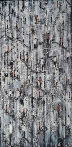 Labyrinthes 2 von MICHEL SAINT-LUC, Malerei kaufen auf Singulart