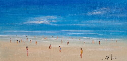 Océan - Ref 115226 de MICHEL SAINT-LUC, Pintura a la venta en Singulart