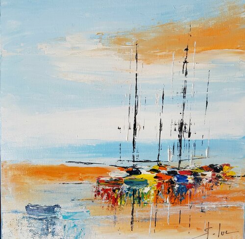 Espoir 4 di MICHEL SAINT-LUC, Pittura in vendita su Singulart