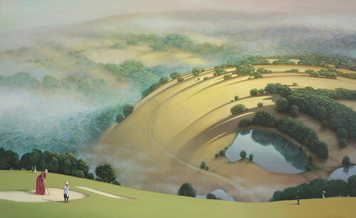 Sonnige Golf di Sergej Sologub, Pittura in vendita su Singulart